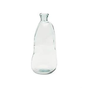 Brenna Vase aus transparentem Glas 100% recycelt 51 cm - Kave Home