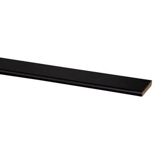 Praxis Plakplint zwart 4x26mm
