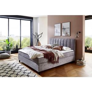 ATLANTIC home collection Boxbett "Henriette", Tonnentaschenfederkern-Matratze und Topper, wahlweise mit Bettkasten