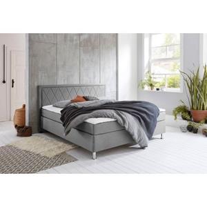 ATLANTIC home collection Boxbett "Helena", Tonnentaschenfederkern-Matratze und Topper, wahlweise mit Bettkasten