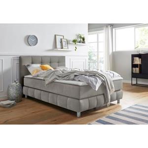 Andas Boxspring Salo incl. topmatras, in fluwelige look of structuurstof, 6 breedten, 2 hardheden, tfk ook in hardheid 4. 3 matrassoorten