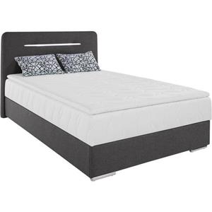 COTTA Boxspring Lighstar inclusief ledverlichting, topmatras, bedkist en sierkussen