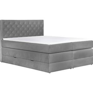 Leonique Boxspringbett "Jahvis", incl. Topper und Bettkasten, in 4 Breiten, 3 Härtegraden