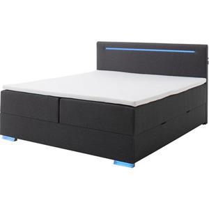 meise.möbel Polsterbett mit Bettkasten und LED-Beleuchtung