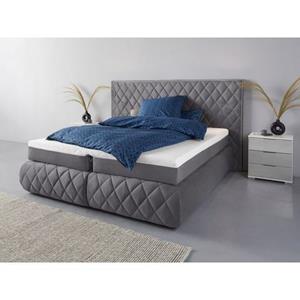 Places of Style Boxspringbett Alaric, wahlweise mit und ohne Leuchten, Obermatratze Tonnentaschenfederkern