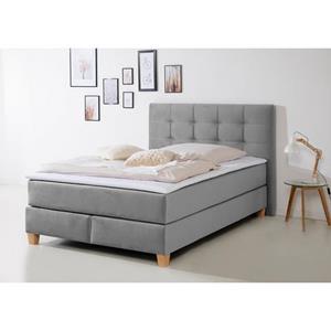 Home affaire Boxspring Moulay in extra lang 220 cm, met topmatras, 3 uitvoeringen, 4 breedten