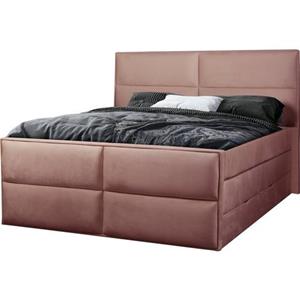Places of Style Boxspringbett "Williston", incl. Topper und Bettkasten, in 4 Breiten, 2 Matratzenarten