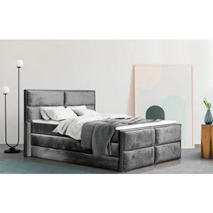 Places of Style Boxspringbett "Croco", Topper und Bettkasten, in 4 Breiten, 2 Matratzenarten, 3 Härtegraden