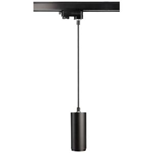 Deko-Light LED 3 Phasen Schienensystem Pendelleuchte Lucea 10 in Schwarz 10W 1000lm