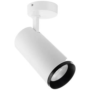 Deko-Light LED Deckenspot Lucea 30 in Verkehrsweiß und Schwarz 30W 2900lm schwenkbar