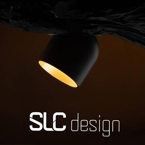 The Light Group SLC Cup LED inbouwdownlight zwart/goud 3.000K