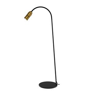 Top Light LED vloerlamp Neo! dimbaar justeerbaar messing
