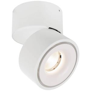 Deko-Light LED Deckenaufbauleuchte Uni II in Weiß und Transparent 9W 670lm