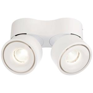 Deko-Light LED Deckenleuchte Uni II Double in Weiß 2x 10W 1350lm