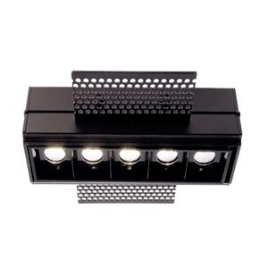 dekolight Deko Light 565253 Ceti 5 LED-Einbauleuchte LED fest eingebaut EEK: G (A - G) 10.50W Schwarz
