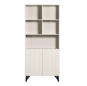 Woood Opbergkast Miller Grenenhout, 200 x 90cm - Beige