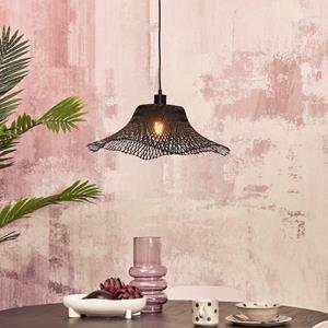 GOOD&MOJO Hanglamp Ibiza - Bamboe Zwart - 50x50x15cm