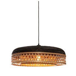 GOOD&MOJO Hanglamp Ubud - Zwart|Bamboe - Ã60cm