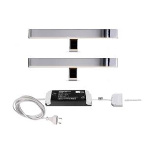 dekolight Deko Light Spiegel Line I 2er Bundle Spiegelleuchte LED fest eingebaut 8W EEK: G (A - G) Warmweiß S