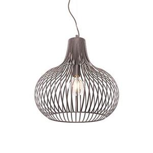QAZQA Moderne Hängelampe braun 48 cm - Sapphira