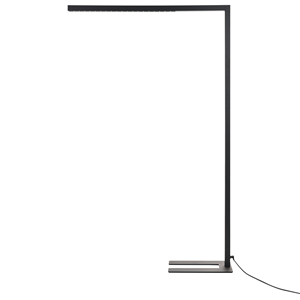 BELIANI Staande lamp LED zwart MENSA