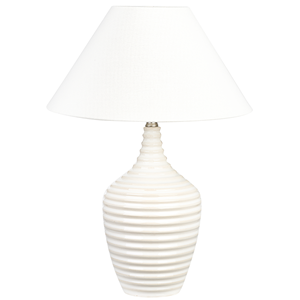 BELIANI Tafellamp keramiek beige CELESTE