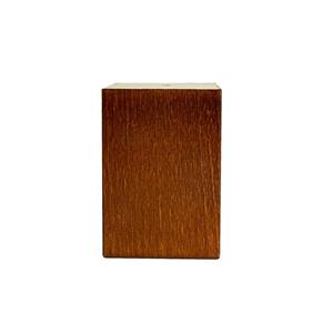 Furniture Legs Europe Bruine vierkanten houten meubelpoot 7 cm