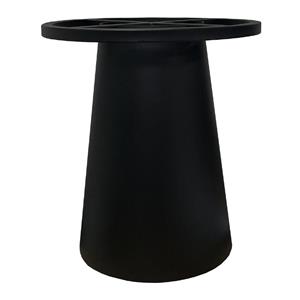 Furniture Legs Europe Kegelvormige tafelpoot hoogte 43 cm met wiel radius 40 cm