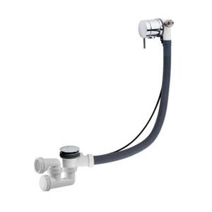 Aqua Splash Luxe Badplug-Overloop Combinatie Met Badvulfunctie Chroom 