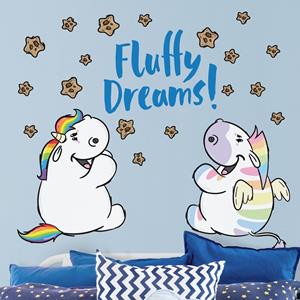 Klebefieber Wandtattoo Pummeleinhorn - Fluffy Dreams Sternkekse