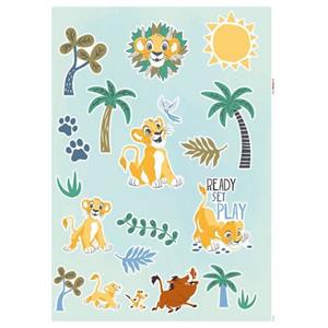 Komar Wandfolie Lion King Palmtrees 50 x 70 cm (34 stuks)