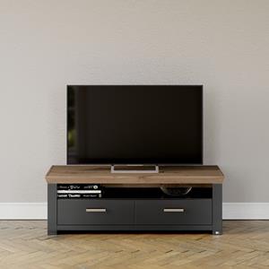 set one by Musterring Tv-meubel York Type 31, met 2 laden, verlichting optioneel, breedte 140 cm