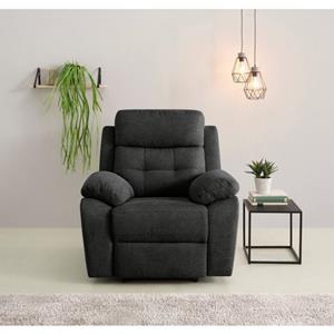 Home affaire Relaxfauteuil Lannilis met handmatige en elektrische relaxfunctie