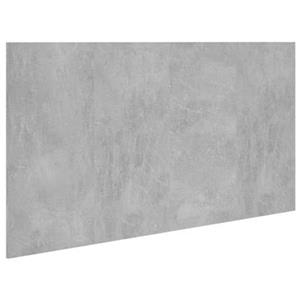 VidaXL Hoofdbord 160x1,5x80 cm bewerkt hout betongrijs