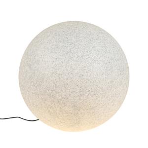 QAZQA Moderne buiten vloerlamp grijs 77cm IP65 - Nura
