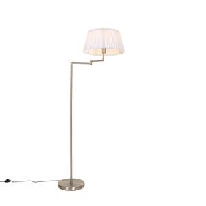 QAZQA Vloerlamp ladas - Staal - Klassiek | Antiek - D 40cm