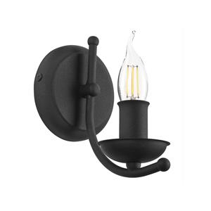 Euluna Wandlamp Kandela, zwart