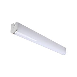 Ledino LED-Bad-Wandleuchte Lind IP44 4.000 K chrom/weiß