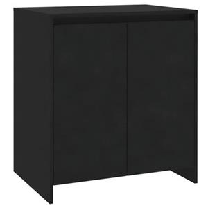 VIDAXL Sideboard Schwarz 70x40x73,5 Cm Spanplatte