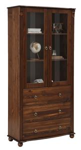 Home affaire Vitrine "Ferrera", aus massiver Kiefer