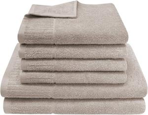 Dyckhoff Handtuch Set Bridge, Walkfrottier, (Set, 6-tlg)