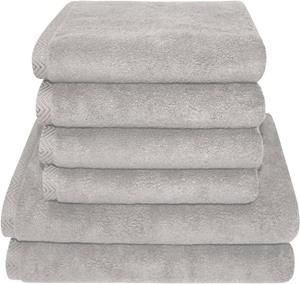 Dyckhoff Handtuch Set City Lights, Walkfrottier, (Set, 6-tlg)