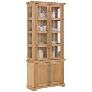 Home affaire Vitrine "Meliss", Aus Massivholz