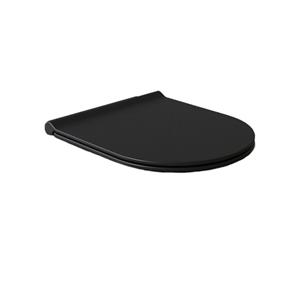 Salenzi Form Slim toiletzitting mat zwart
