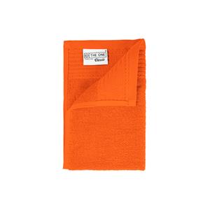 The One Towelling The One Gastendoek 30x50 cm 500 gram Oranje