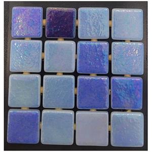 Ezarri Mozaïek  FOSFO Collection 2.5x2.5 cm Delphinus Glossy Dolphin Blue 