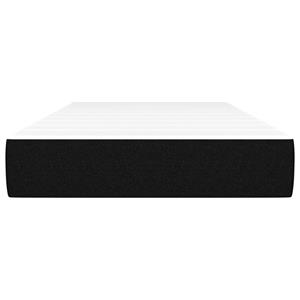 vidaXL Pocketveringmatras 100x200x20 cm stof zwart