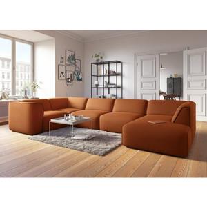 COUCH♥ Wohnlandschaft Fettes Polster, Modulsofa Set, Module einzeln für individuelle Zusammenstellung