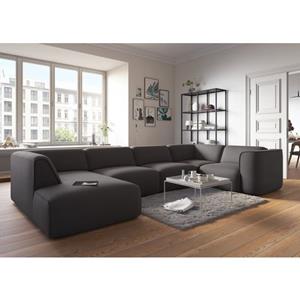 COUCH♥ Wohnlandschaft Fettes Polster, Modulsofa Set, Module einzeln für individuelle Zusammenstellung