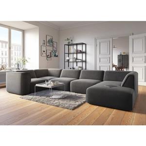 COUCH♥ Wohnlandschaft Fettes Polster, Modulsofa Set, Module einzeln für individuelle Zusammenstellung